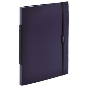 Smart Fit Display Book A4 Fixed Pockets Blue