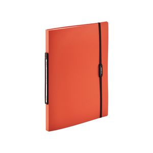 Smart Fit Display Book A4 Fixed Pockets Orange