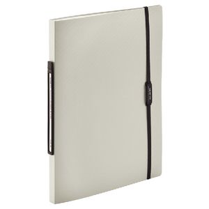 Smart Fit Display Book A4 Fixed Pockets Stone
