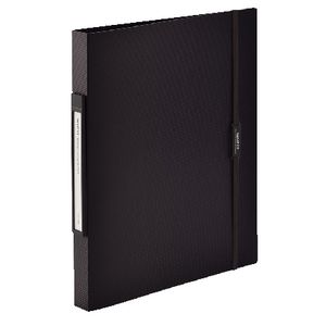 Smart Fit A4 2 O-Ring Binder 22mm Black