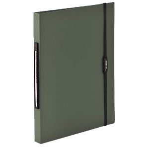 Smart Fit A4 Punchless File Green