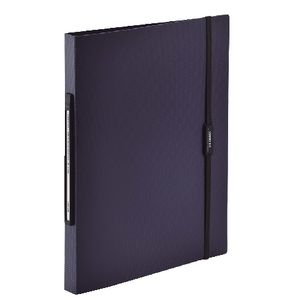 Smart Fit A4 Punchless File Navy