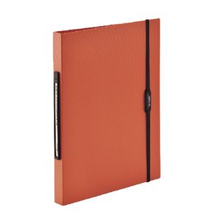 Smart Fit A4 Punchless File Orange