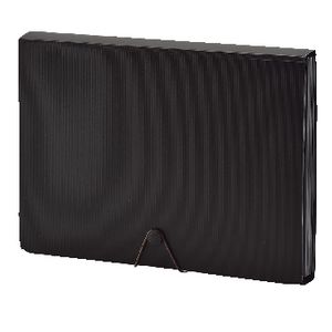 Smart Fit A4 Expanding File Black