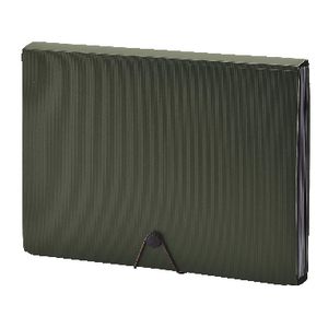 Smart Fit A4 Expanding File Green