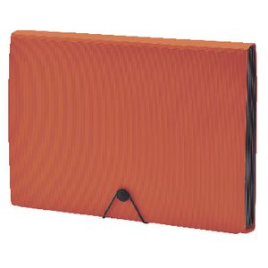 Smart Fit A4 Expanding File Orange