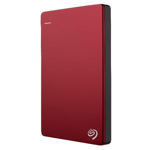 Seagate 1TB Backup Plus Slim Portable Hard Drive Red