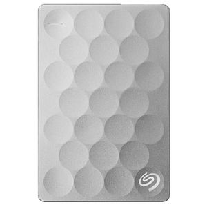 Seagate 1TB Backup Plus Ultra Slim Portable Hard Drive Silver