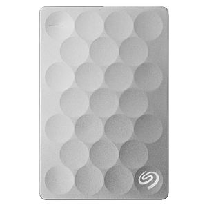 Seagate 2TB Backup Plus Ultra Slim Portable Hard Drive Silver