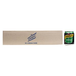 Schweppes Ginger Ale 250mL 24 Pack
