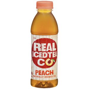 Real Ice Tea Co. Peach Tea 500mL 12 Pack