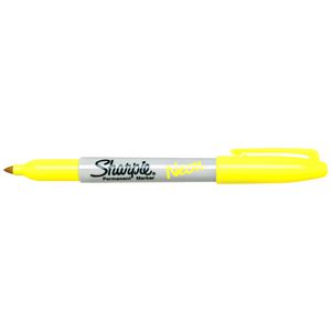 Sharpie Fine Neon Permanent Marker Yellow