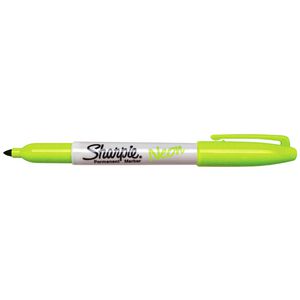 Sharpie Fine Neon Permanent Marker Green