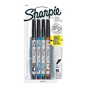 Sharpie Pen Fineliners Design Wraps Assorted 4 Pack