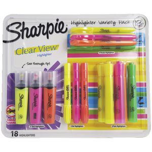 Sharpie Highlighters Assorted 18 Pack