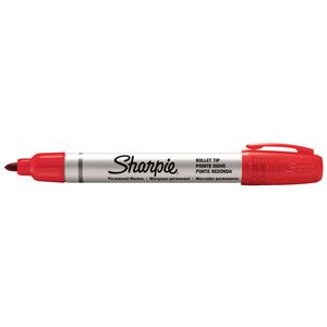 Sharpie Pro Metal Bullet Permanent Marker Red