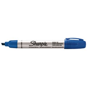 Sharpie Pro Metal Permanent Marker Chisel Tip Blue