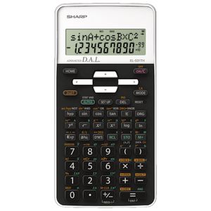 Sharp Scientific Calculator Black/White EL-531TH