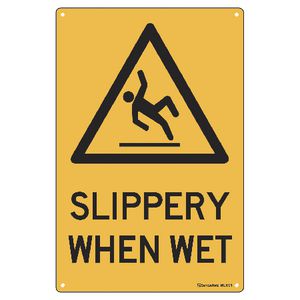 Sandleford 30 x 45cm Sign Slippery When Wet