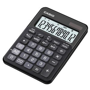 Casio MS20NC 12 Digit Desktop Calculator Black