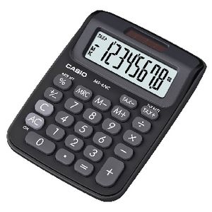 Casio Mini Desktop Calculator 8 Digits Black