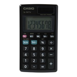 Casio 8 Digit Handheld Tax Calculator
