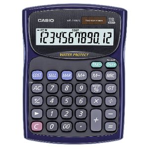 Casio WM-220T 12 Digit Water Protected Calculator