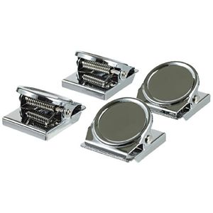 J.Burrows Magnetic Clips Round Stainless 4 Pack