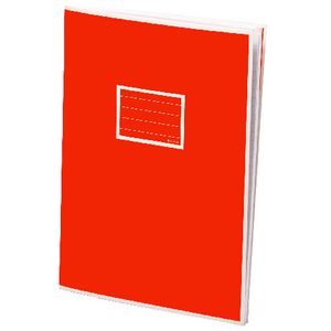 Semikolon Exercise Book A4 Red