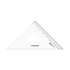 Studymate 26cm 45 Degrees Set Square