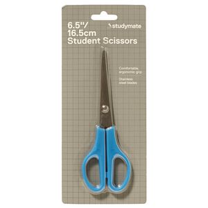 Studymate Student Scissors 165mm Blue