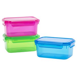 Smash Clip Lock Snack Box Neon 250mL