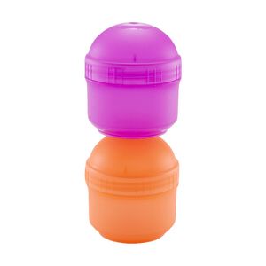 Nude Food Movers Snack Pots Melon and Purple 2 Pack