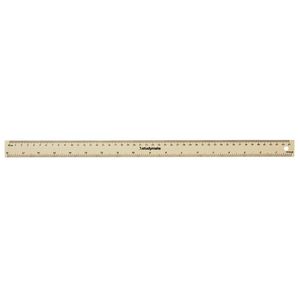 Studymate Wooden Ruler 45cm