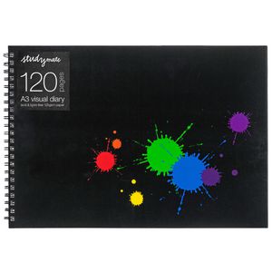 Studymate A3 Visual Art Diary 120 Pages