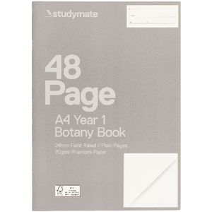 Studymate Premium A4 Botany Book QLD Year 1