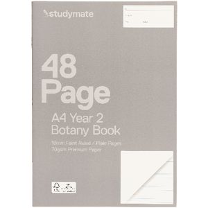 Studymate Premium A4 Botany Book QLD Year 2