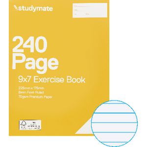 Studymate Premium 9x7 Exercise Book 240 Page