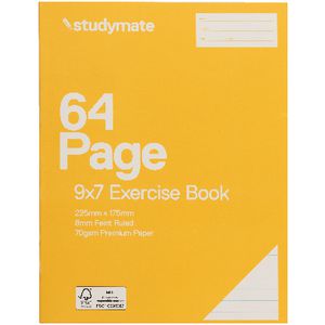 Studymate Premium 9x7 Exercise Book 64 Page
