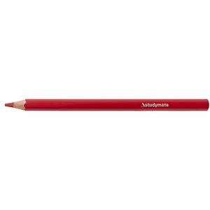 Studymate Jumbo Colour Pencil Red