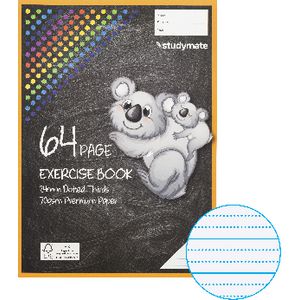 Studymate Premium 335x240mm 24mm Dotted Thirds Exercise Book
