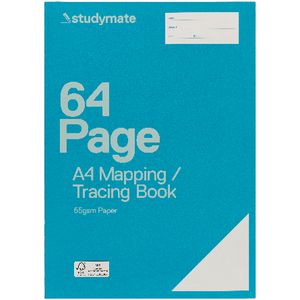 Studymate Premium A4 Mapping Tracing Notebook 64 Page