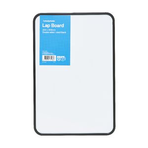 Studymate double-sided Lap Board 200 x 300mm Black