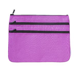 Studymate 3 Zipper Pencil Case Purple