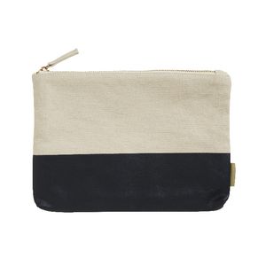 Studymate Nature Canvas Pencil Case Black