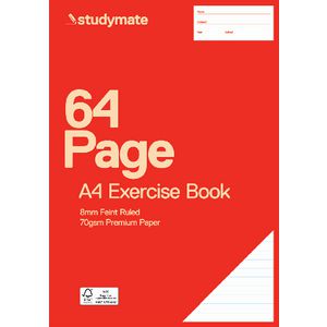 Studymate Premium A4 Exercise Book 64 Page