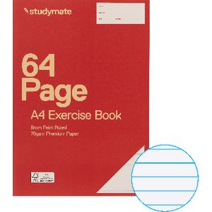 Studymate Premium A4 Exercise Book 64 Page