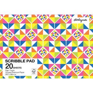 Studymate Landscape Scribble Pad 20 Sheet