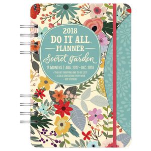 Studio Oh! Do It All 2018 Planner Secret Garden