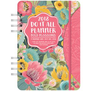 Studio Oh! Do It All 2018 Planner Bold Blossom